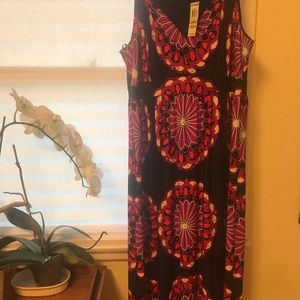 INC Circus Medallion Maxi Dress